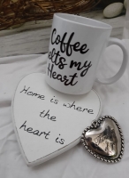 Mok " Coffee melts my heart"