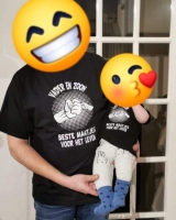 Set t-shirts "Vader en zoon beste maatje voor het leven"