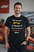 T-shirt Formule 1 &ndash; Voor Mannen met Benzine in Hun Bloed