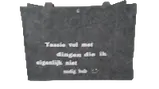 Leuke Vilten Tas &ndash; Voor Alles Wat Je Niet Nodig Hebt