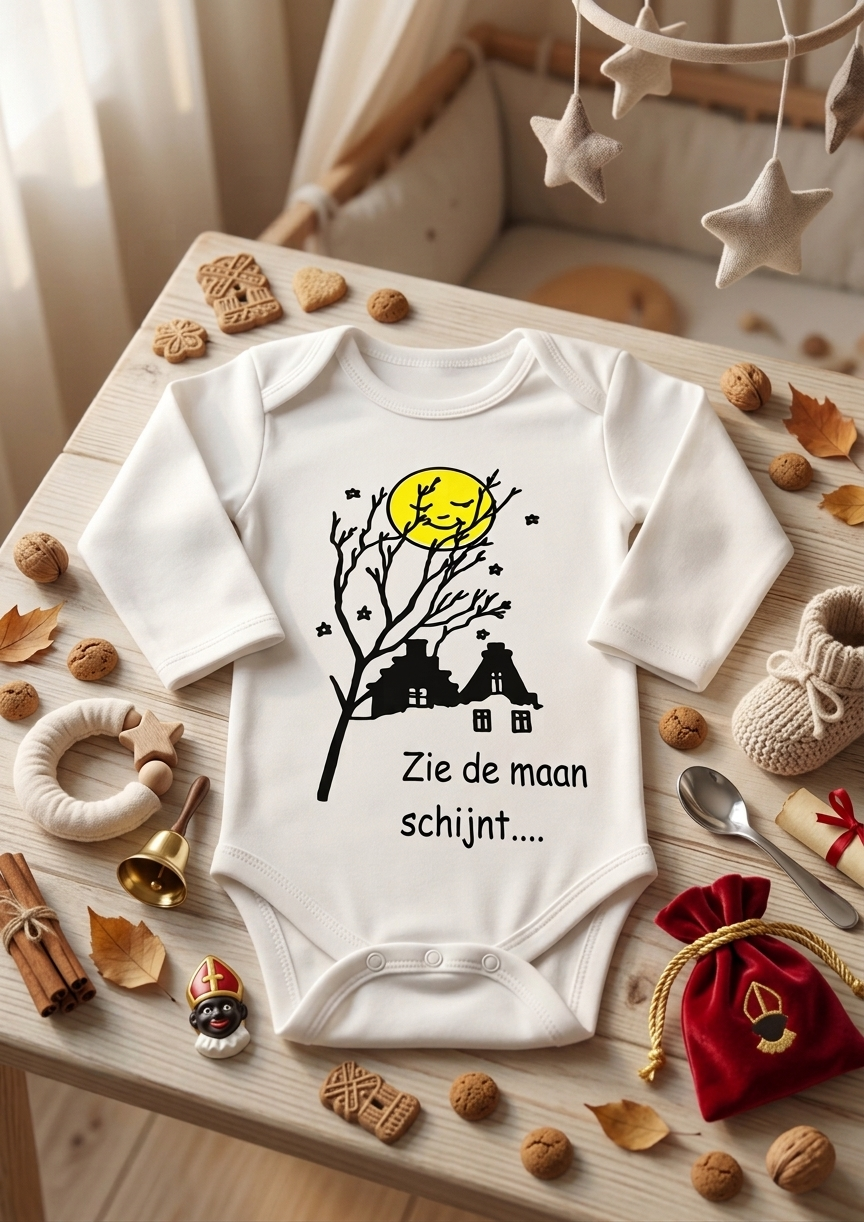 Sinterklaas rompertje - Zie de maan schijnt door de bomen