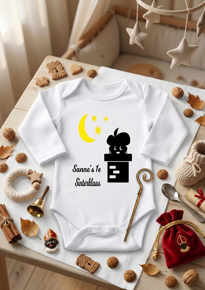 Gepersonaliseerd Rompertje &ndash; Mijn 1e Sinterklaasfeest