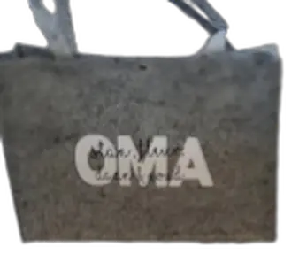 Vilten Tas voor Mama &ndash; Naam van Kind(eren) als Uniek Detail