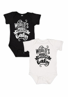 Romper set "World most awesome baby"