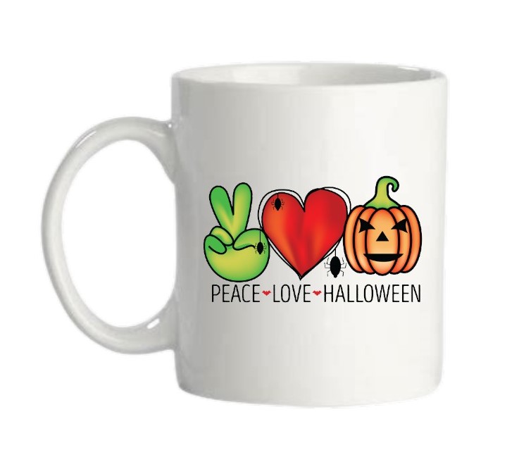 Mok "Peace  Love Halloween 1"