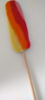 Regenboog lolly lang