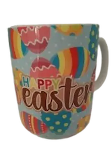 Kleurrijke Paasmok &ndash; Drink je Koffie met een Glimlach