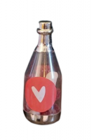 Mini champagneflesje " Love"