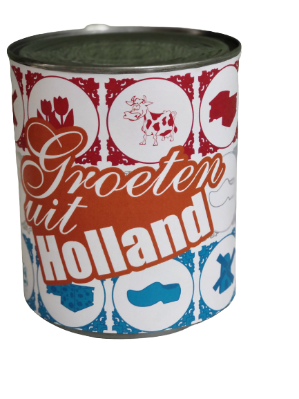 Cadeau Blik "Groeten uit Holland"