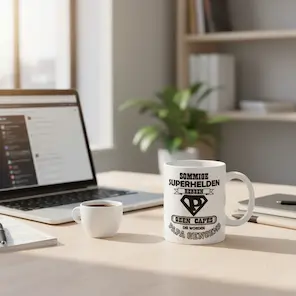 Papa&rsquo;s Mok &ndash; Uniek Cadeau voor een Superheld