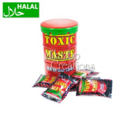 Toxic Waste | Red Sour Candy | Drum | 42 gram