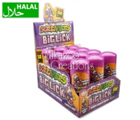 Zed Screamers Big Lick Purple Razz –  Vloeibaar Snoep voor Lekker Likplezier