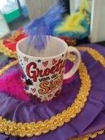 Sinterklaas mok groetjes van Sint