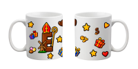 Mok Alfabet letter Sinterklaas